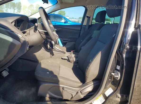 1FADP3K25GL257988 2016 FORD FOCUS Black Widok wnętrza z przodu