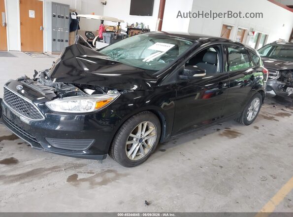 1FADP3K25GL281305 2016 FORD FOCUS Black წინა მარცხენა ხედი სამი მეოთხედიდან