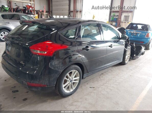 1FADP3K25GL281305 2016 FORD FOCUS Black უკანა მარჯვენა