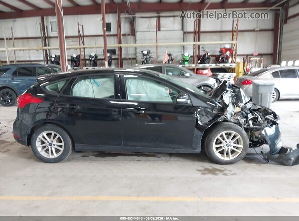 1FADP3K25GL281305 2016 FORD FOCUS Black უკანა სალონის ხედი