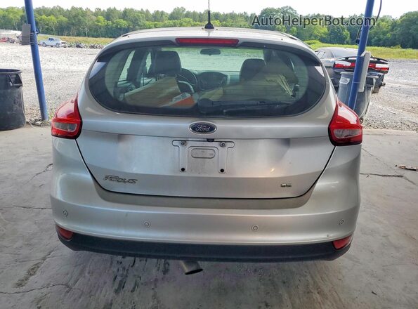1FADP3K25GL316134 2016 FORD FOCUS Silver 