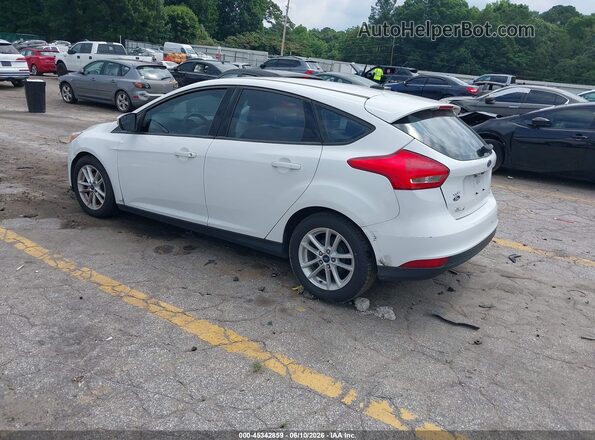 1FADP3K25HL336272 2017 FORD FOCUS White Rear left