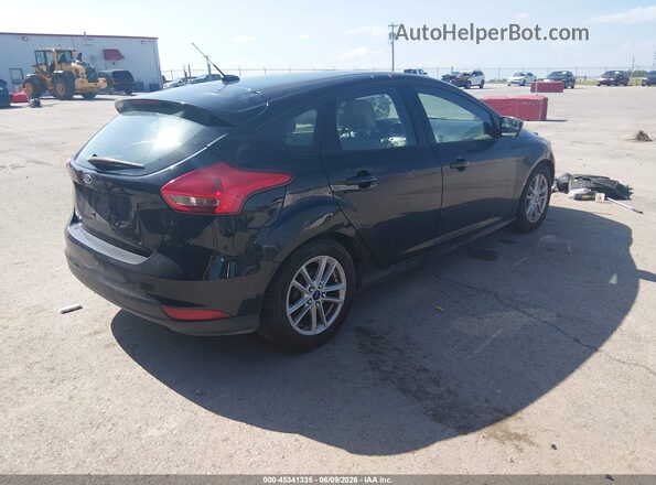 1FADP3K25JL242169 2018 FORD FOCUS Black Tył prawy