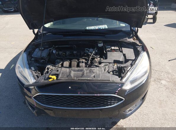 1FADP3K25JL242169 2018 FORD FOCUS Black Widok z tyłu