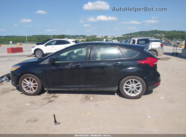 1FADP3K25JL242169 2018 FORD FOCUS Black Widok wnętrza 360 stopni