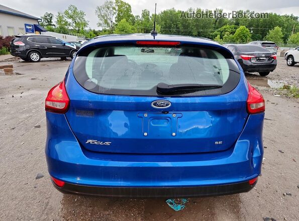 1FADP3K25JL272286 2018 FORD FOCUS Blue Vista trasera