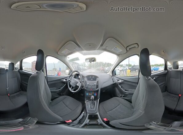 1FADP3K25JL272286 2018 FORD FOCUS Blue Vista interior de 360 grados