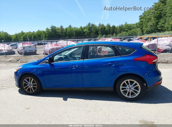1FADP3K25JL318327 2018 FORD FOCUS Blue 