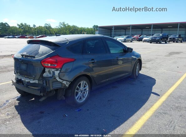1FADP3K25JL318943 2018 FORD FOCUS Серый Задняя правая четверть