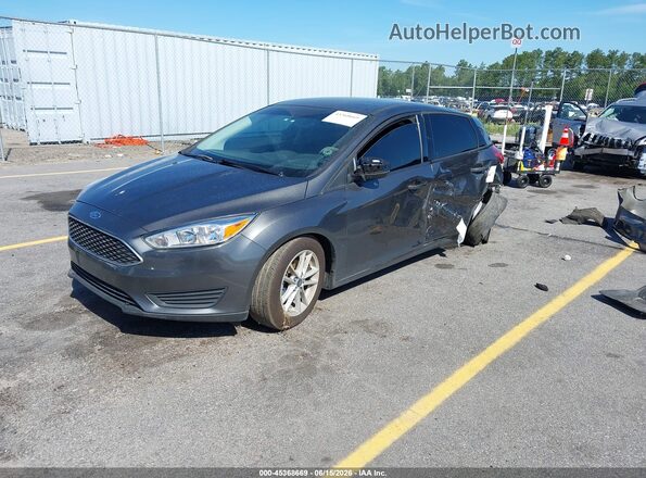 1FADP3K25JL318943 2018 FORD FOCUS Серый Передняя левая четверть