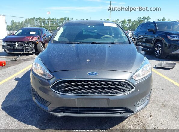 1FADP3K25JL318943 2018 FORD FOCUS Серый Вид задней части салона