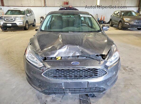 1FADP3K26HL213242 2017 FORD FOCUS Black Widok z przodu