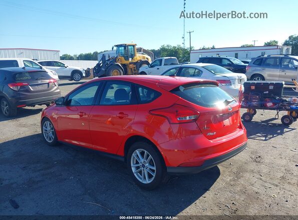 1FADP3K26HL306004 2017 FORD FOCUS Red Trasero izquierdo