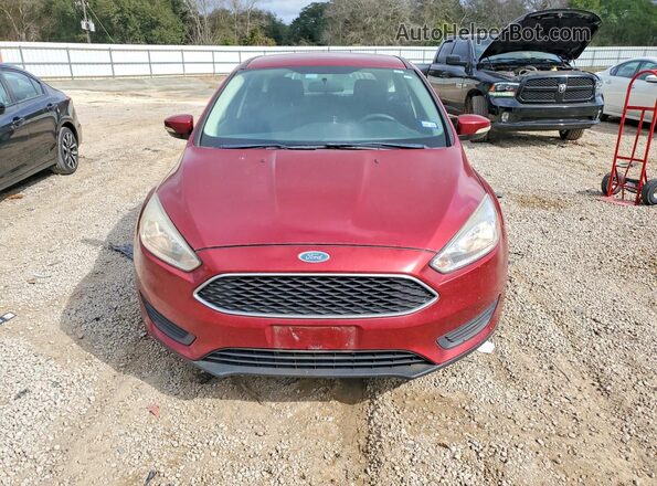 1FADP3K26HL332540 2017 FORD FOCUS Red წინა ხედი