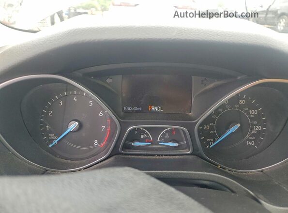 1FADP3K26JL206619 2018 FORD FOCUS Gold Սարքավորումների վահանակի տեսք