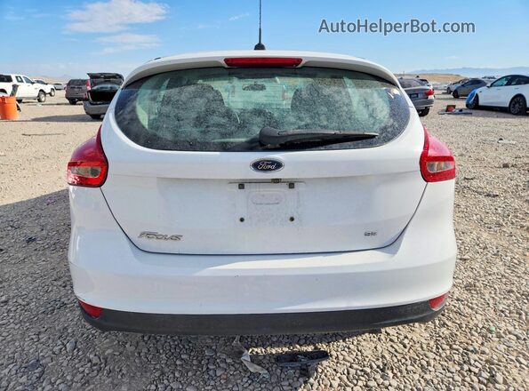 1FADP3K26JL206667 2018 FORD FOCUS White Rear view