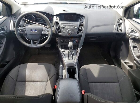 1FADP3K26JL280137 2018 FORD FOCUS Silver Вид панелі приладів