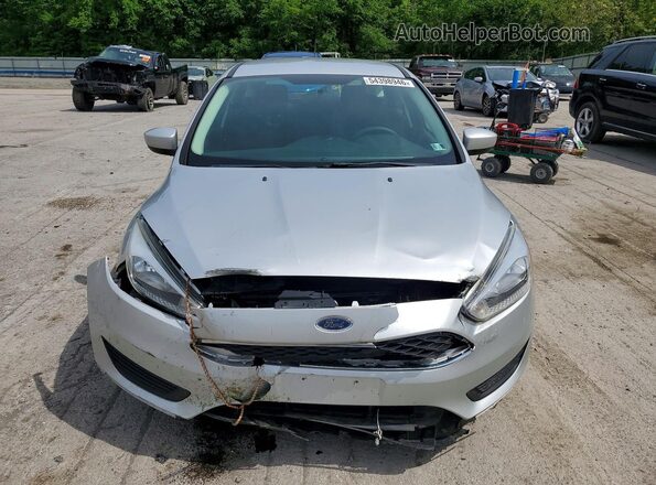 1FADP3K26JL280137 2018 FORD FOCUS Silver Вид спереду