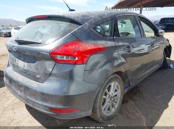 1FADP3K27GL204998 2016 FORD FOCUS Серый Задняя правая четверть