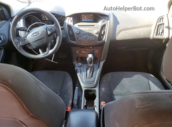 1FADP3K27GL255384 2016 FORD FOCUS Red Вид панелі приладів