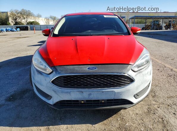 1FADP3K27GL255384 2016 FORD FOCUS Red Вид спереду