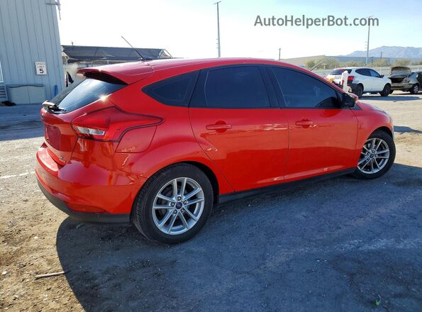 1FADP3K27GL255384 2016 FORD FOCUS Red Задня права чверть