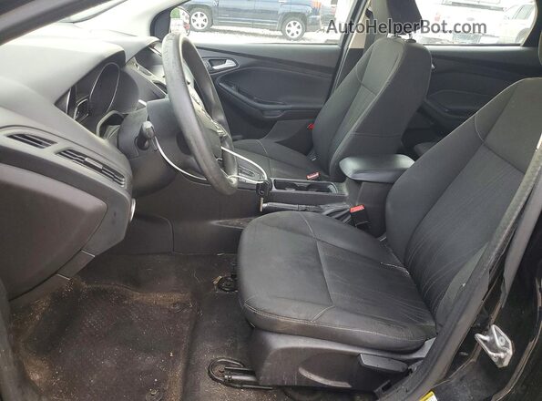 1FADP3K27GL297974 2016 FORD FOCUS Black Вид салону спереду