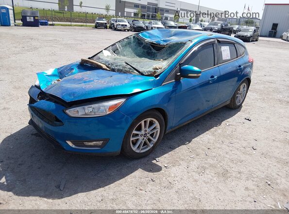 1FADP3K27GL360572 2016 FORD FOCUS Blue Front left