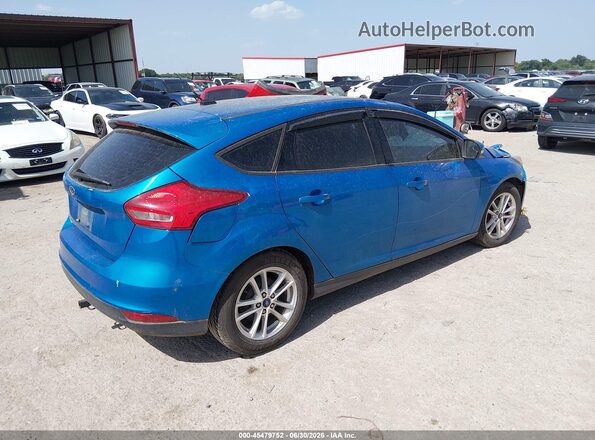 1FADP3K27GL360572 2016 FORD FOCUS Blue Rear right