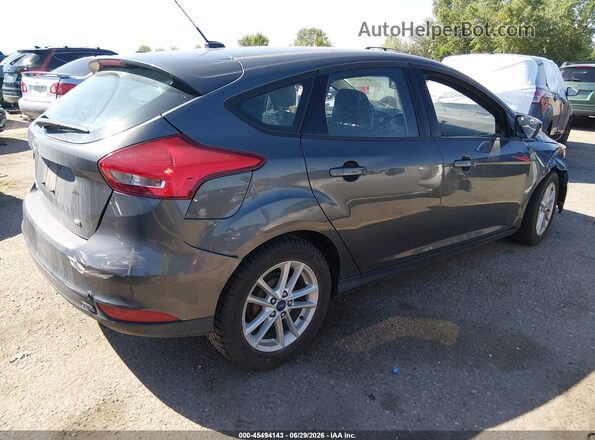 1FADP3K27HL210821 2017 FORD FOCUS Gray Rear right
