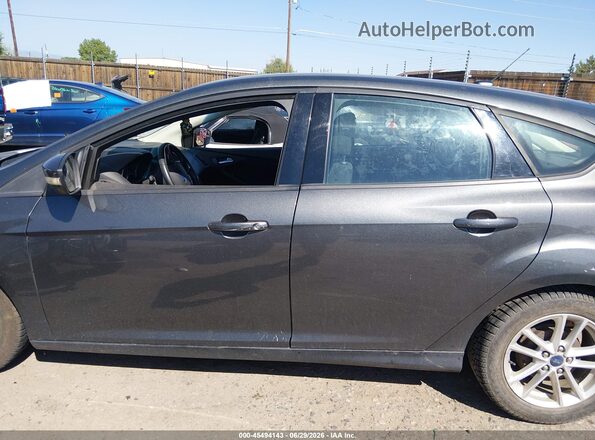1FADP3K27HL210821 2017 FORD FOCUS Gray 360 interior view
