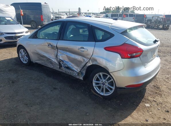 1FADP3K27HL265107 2017 FORD FOCUS Silver Rear left
