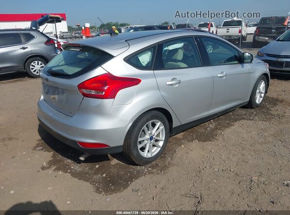 1FADP3K27HL265107 2017 FORD FOCUS Silver Rear right