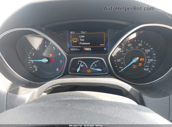 1FADP3K27HL265107 2017 FORD FOCUS Silver Rear seats view