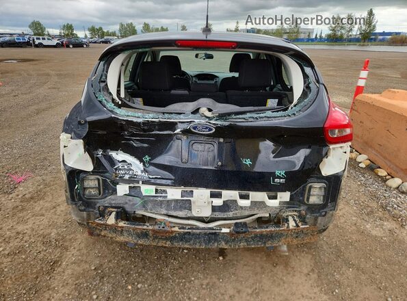 1FADP3K27JL253805 2018 FORD FOCUS Black უკანა ხედი