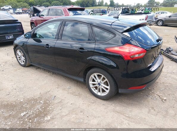 1FADP3K28GL309761 2016 FORD FOCUS Black Rear left