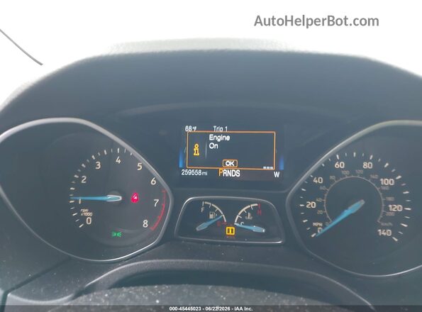 1FADP3K28GL332909 2016 FORD FOCUS Gray უკანა სავარძლების ხედი