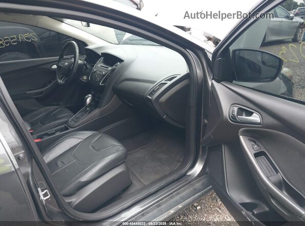1FADP3K28GL332909 2016 FORD FOCUS Gray წინა სალონის ხედი