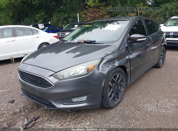 1FADP3K28GL332909 2016 FORD FOCUS Gray წინა მარცხენა ხედი სამი მეოთხედიდან