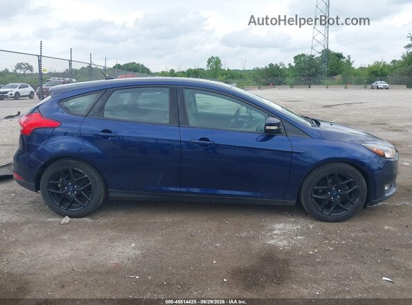 1FADP3K28GL343313 2016 FORD FOCUS Blue უკანა სალონის ხედი