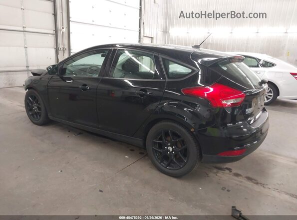 1FADP3K28HL214666 2017 FORD FOCUS Black Rear left