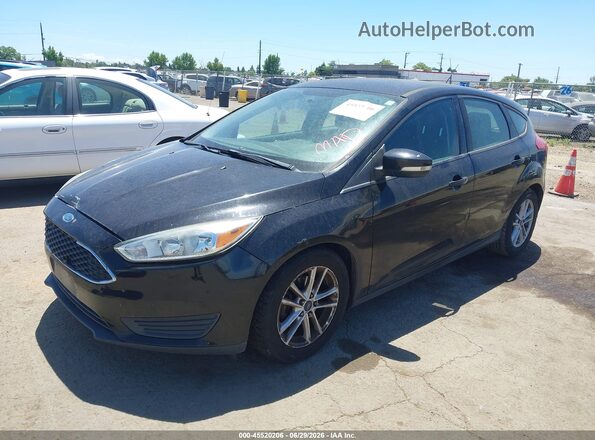 1FADP3K28HL245660 2017 FORD FOCUS Black Front left