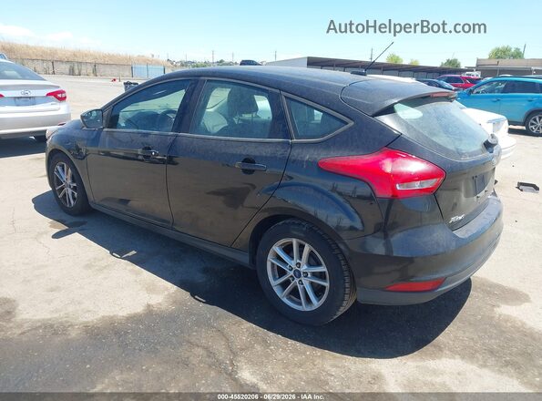 1FADP3K28HL245660 2017 FORD FOCUS Black Rear left