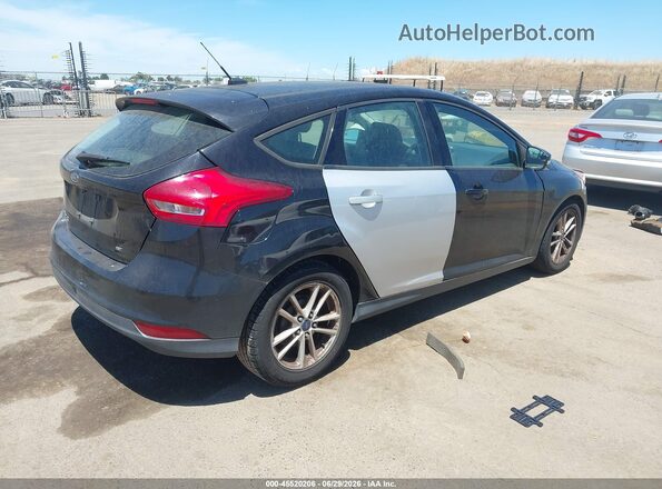 1FADP3K28HL245660 2017 FORD FOCUS Black Rear right