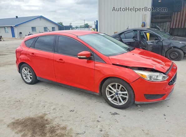1FADP3K28HL258635 2017 FORD FOCUS Red Front right