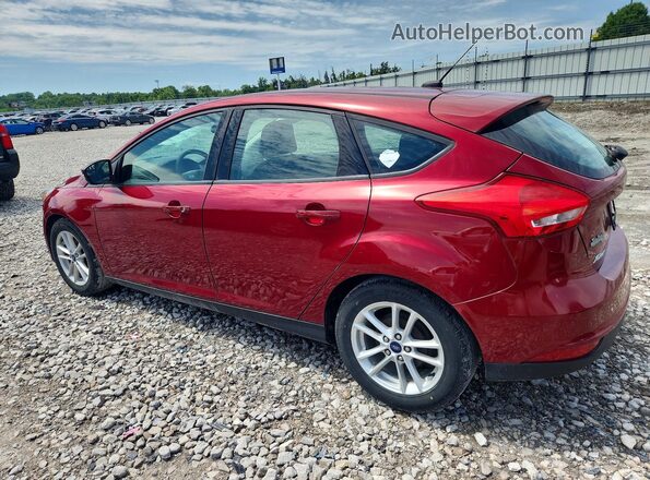 1FADP3K28HL328876 2017 FORD FOCUS Red Задня ліва чверть
