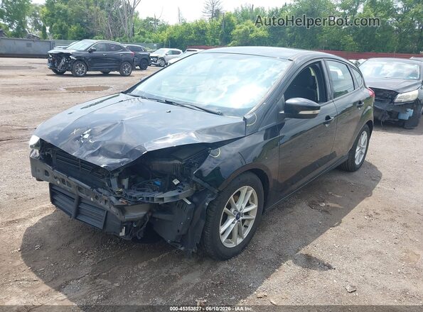 1FADP3K28HL340624 2017 FORD FOCUS Black Передня ліва чверть