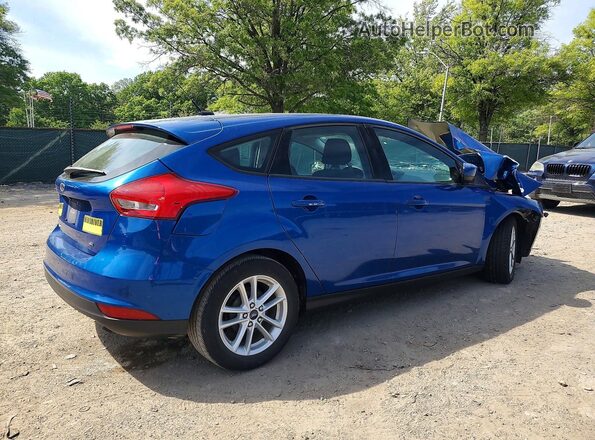 1FADP3K28JL215001 2018 FORD FOCUS Синий Задняя правая четверть
