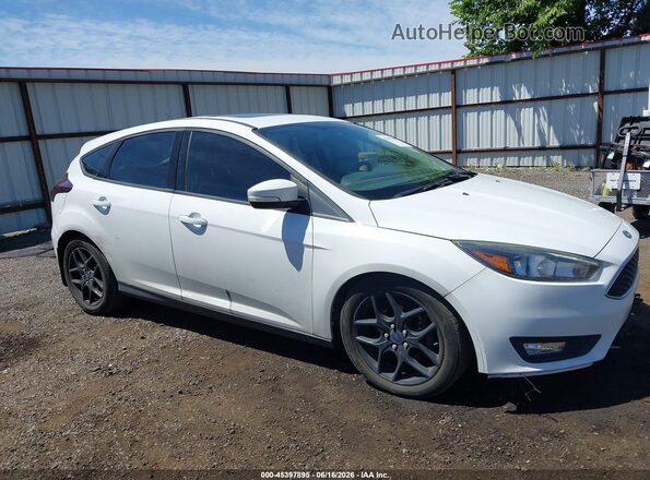 1FADP3K29GL203660 2016 FORD FOCUS Белый Вид задней части салона