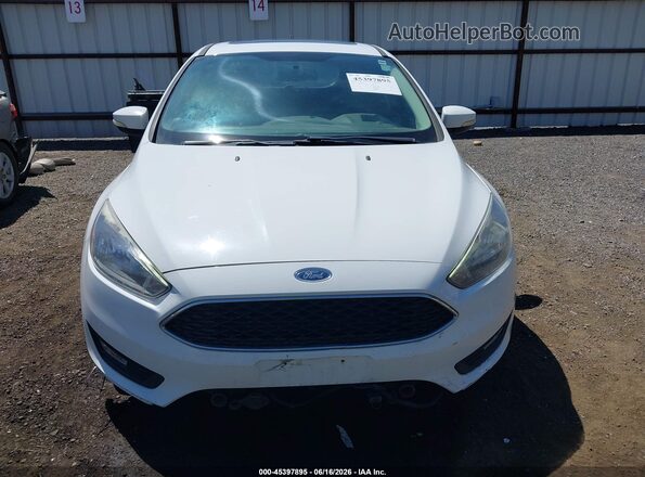 1FADP3K29GL203660 2016 FORD FOCUS Белый Вид щитка приборов